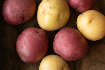 Yellow and Red Potatoes