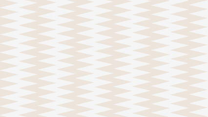White with beige zigzag background