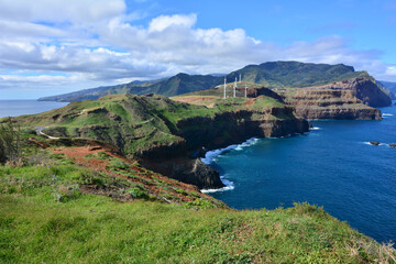 Point of Saint Lawrence -Portugese  island of Madeira.