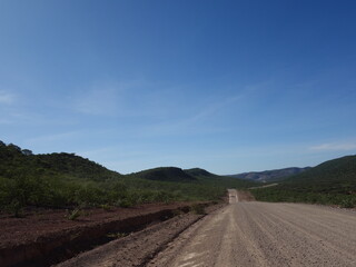 Fototapeta na wymiar Namibia road