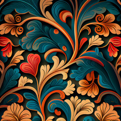 seamless floral background