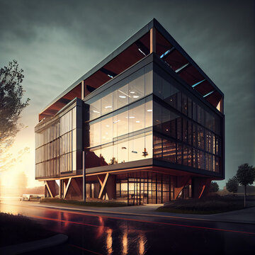 Mass Timber Office Building