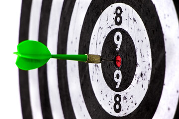 Dartboard with arrows.Darts game.Successful game.National English game.Target.