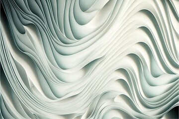  a very abstract white background with wavy lines and curves in the center of the image, with a black background and a white background with a black border at the bottom corner of the image.