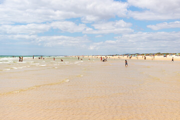 Cacela Velha beach, Ria Formosa Natural Park, Algarve, Portugal