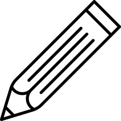 Writing Pencil Isolated sign. Perfect for stores, internet shops, UI, design, articles, books