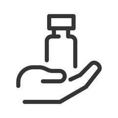 Pixel perfect, editable stroke, up scalable, line, vector bloop icon.