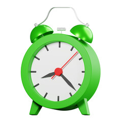 Alarm 3D Illustration. Alarm 3D Icon.