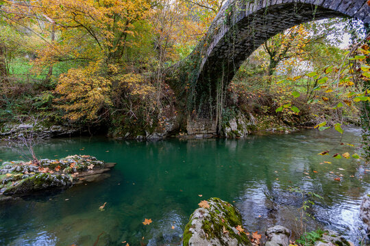 bridge over the Mirra river