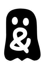 Spooky Cute Halloween Ghost &