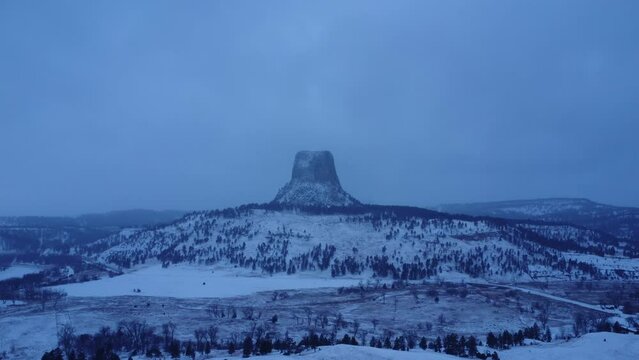 Devils Tower in Wyoming