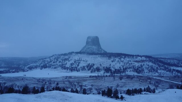 Devils Tower in Wyoming