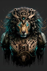 Lion Cyborg