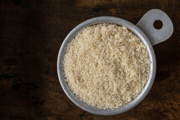 Almond Flour in a Measuring Cup