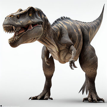 Ceratosaurus full body image with white background ultra realistic



