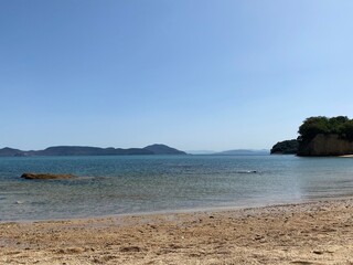 Obraz premium beach with sky