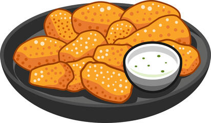Nugget png graphic clipart design
