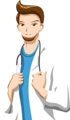 Doctor png graphic clipart design