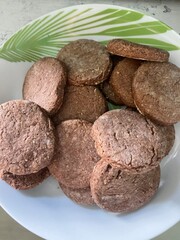 Cookies  on a plate