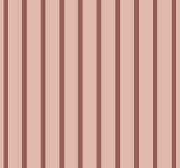 Brown  striped background. Abstract pastel background with vertical stripes.