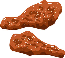 korean fried chicken png graphic clipart design