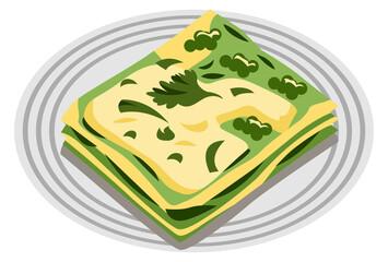 lasagna png graphic clipart design