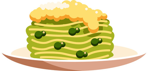 lasagna png graphic clipart design