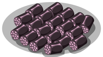 Soondae png graphic clipart design