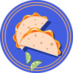Taco png graphic clipart design