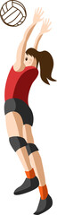 volleyball png graphic clipart design