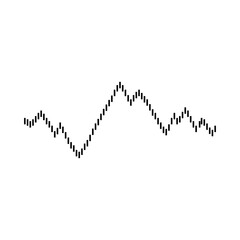 Fototapeta premium sound wave spectrum icon