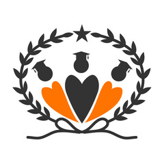 Education and learning Logo template Icon Illustration Brand Identity.Isolated and flat illustration. Vector graphic