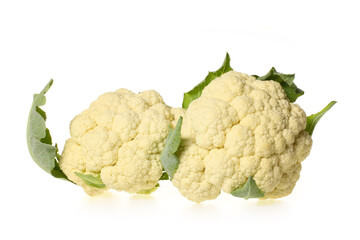 cauliflower isolated on white