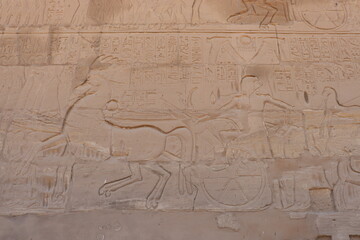 Fototapeta na wymiar Karnak temple in Luxor, Egypt