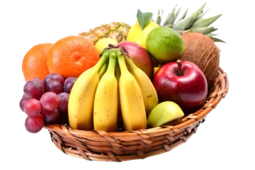Rolgordijnen Fresh fruits isolated     © valeriy555
