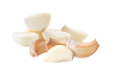 Garlic isolated on transparent png