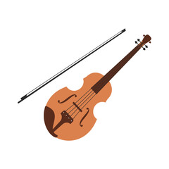 Fototapeta na wymiar Violin illustration vector