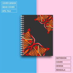 Mandala design cover notebook