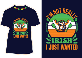 Saint Patrick's day T-shirt Design