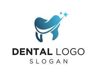 Logo design about Dental on a white background. created using the CorelDraw application.