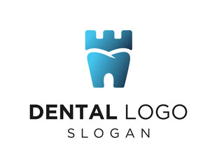 Logo design about Dental on a white background. created using the CorelDraw application.