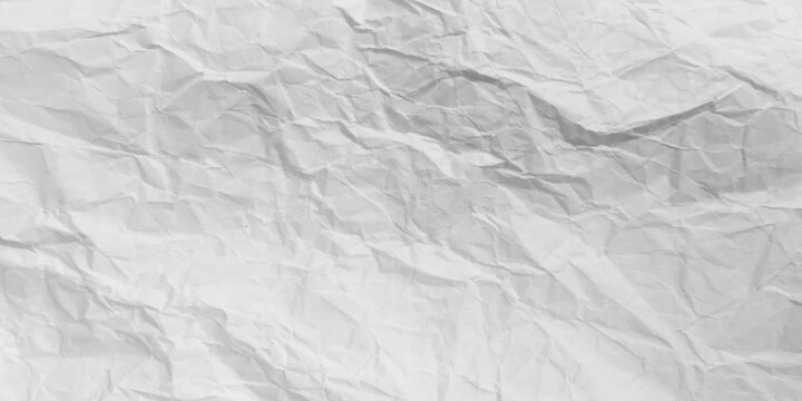 Abstract white crumpled paper texture background . Modern design with Retro cardboard texture. Grunge paper for drawing. Ancient book page .can be use as wallpaper, webpage, copy space for text design