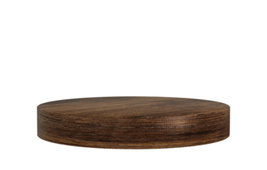 3d wooden stage podium.