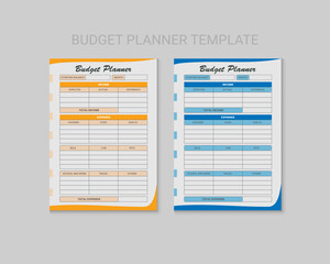 budget planner template