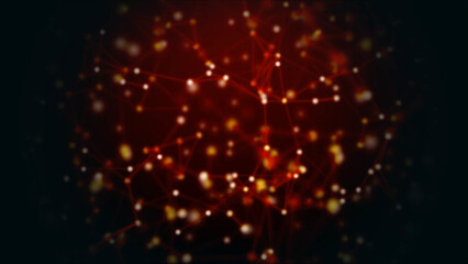 Abstract red futaristic background for presentations