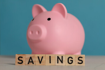 Concept of piggy bank saving money for future plan and retirement fund, Business or finance saving show putting coin saving and investment money retro vintage color tone.