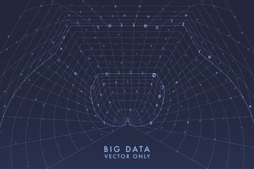 Abstract big data visualization