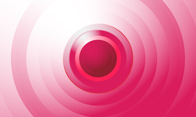 Abstract pink circle wave line abstract background. Vector Illustration
