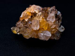 Picture of a yellow citrine stone