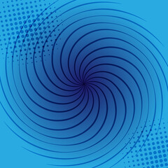 Fototapeta na wymiar abstract blue swirl